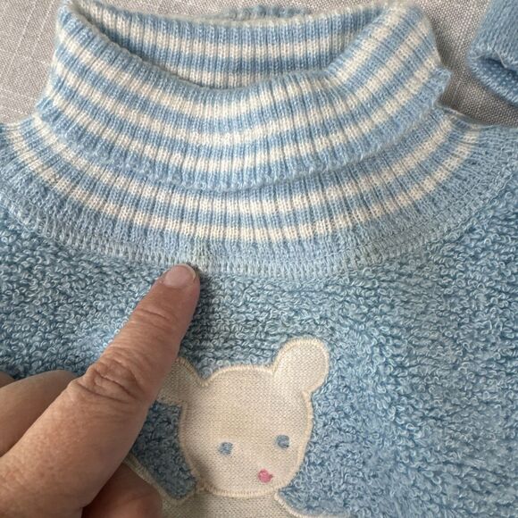 Vintage Kids Clothes‎ Bear Outfit Little World 1960s-70s Little Kid Size Medium - Picture 15 of 16